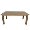 Sunset West Coastal Teak Rectangular Dining Table