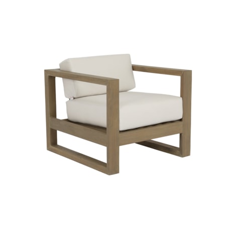 Outdoor Cushioned Club Chair