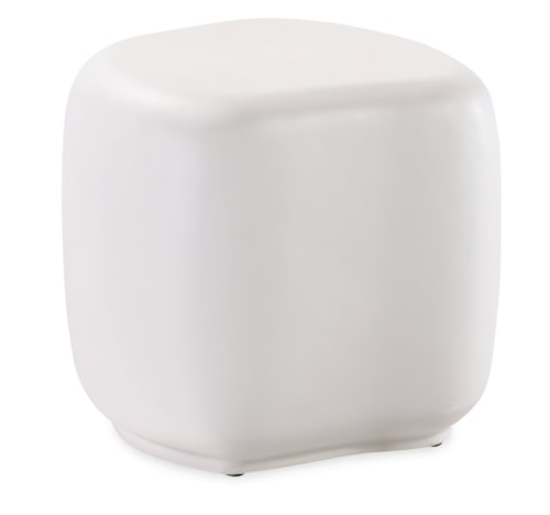 Contemporary Outdoor Square End Table