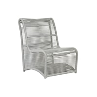 Contemporary Armless Club Chair