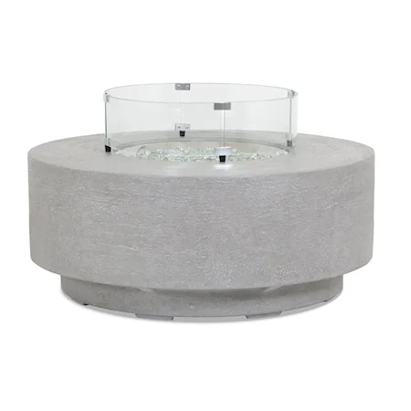 Outdoor Round Fire Table