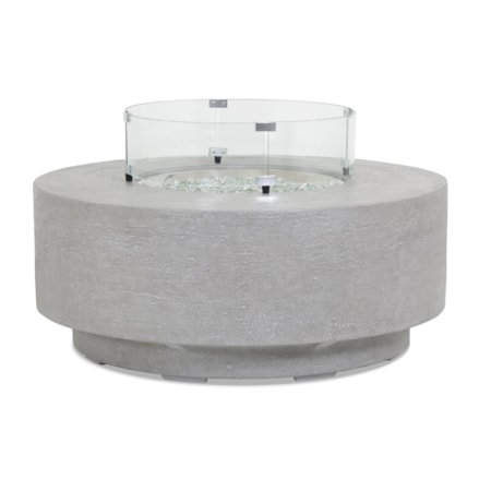 Outdoor Round Fire Table