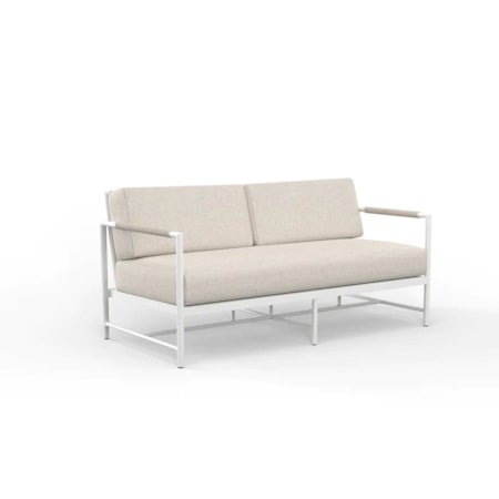 Outdoor Cushioned Loveseat
