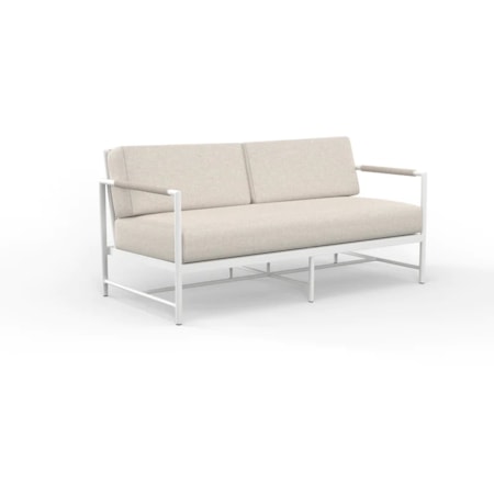Outdoor Cushioned Loveseat