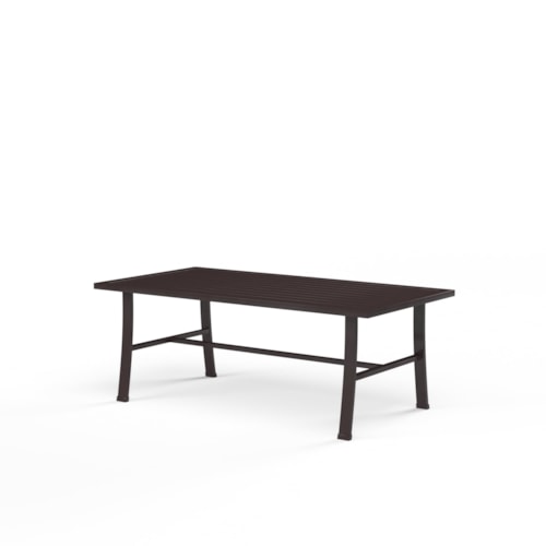 Contemporary Rectangular Coffee Table