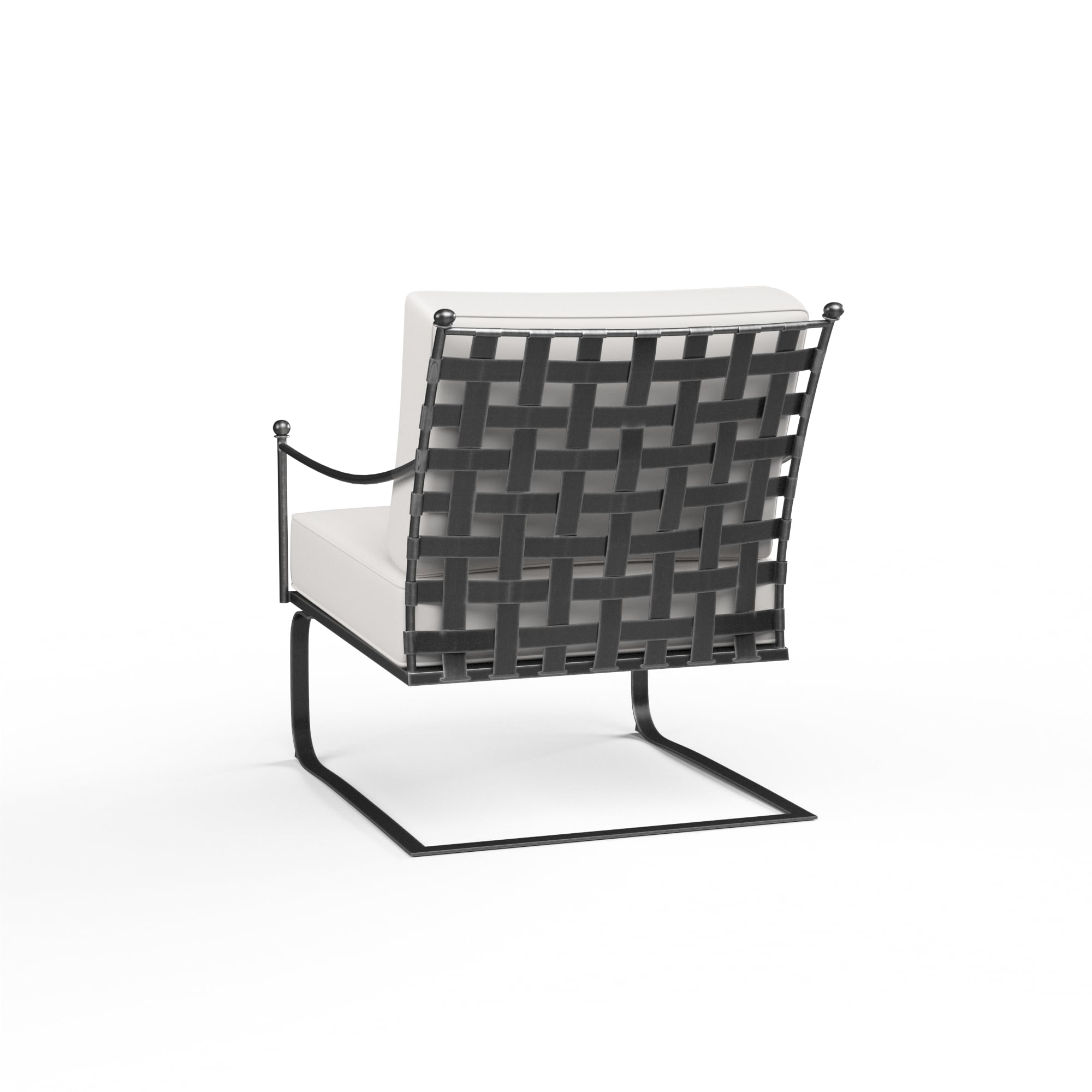 Cushioned Rocking Club Chair