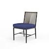 Sunset West Pietra Outdoor Armless Dining Chair