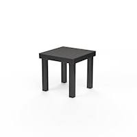 Traditional Rectangular End Table