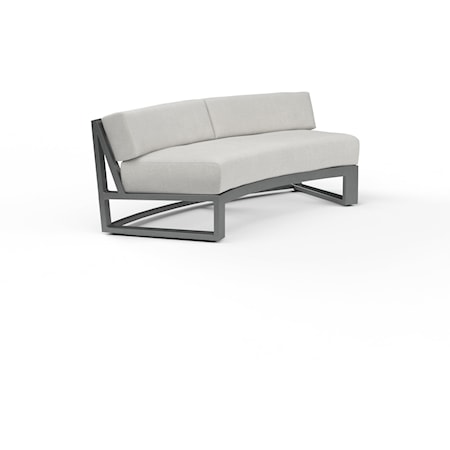 Outdoor Curved Sofa
