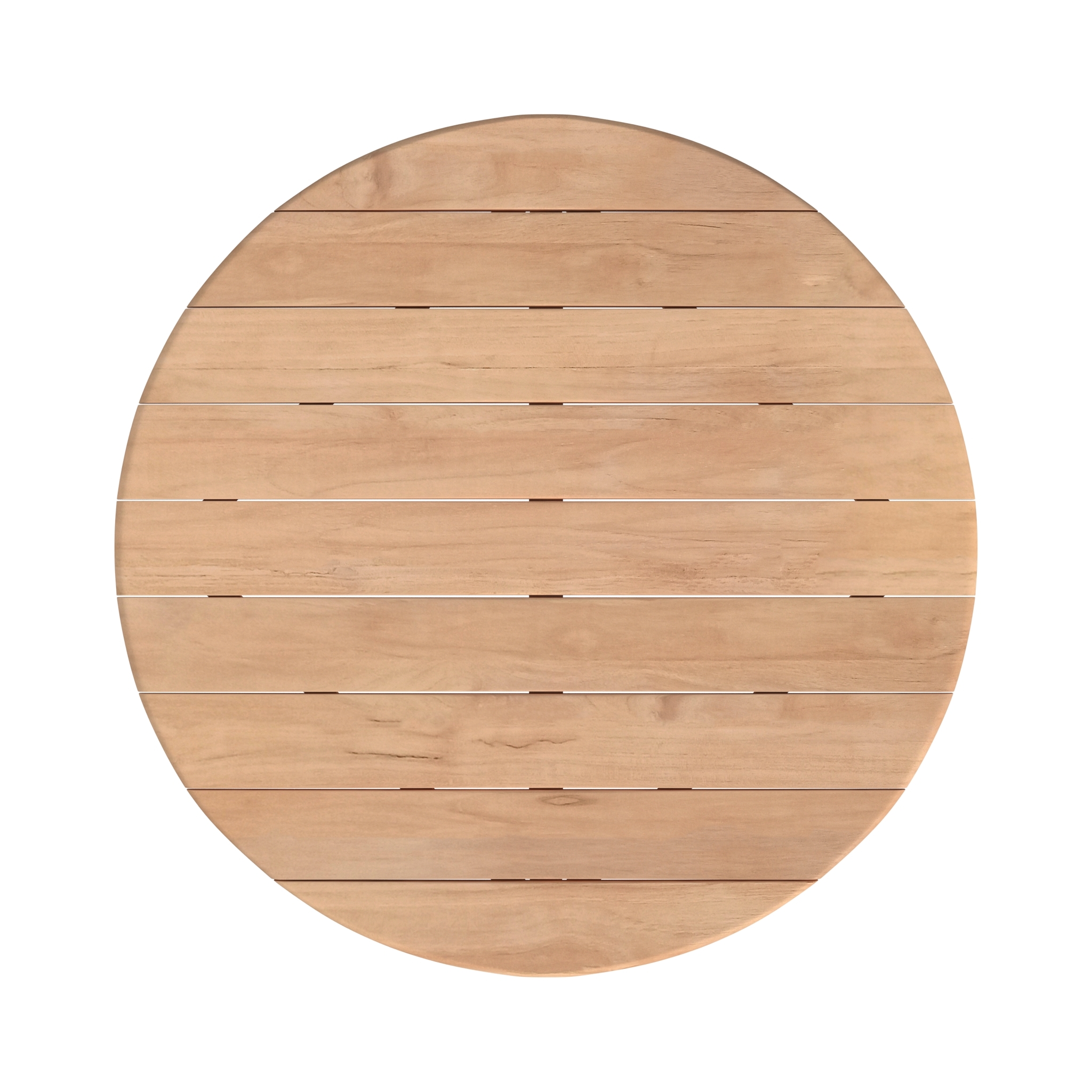 Natural Teak 56" Rd. Dining Table