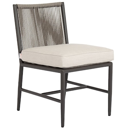 Outdoor Armless Dining Chair