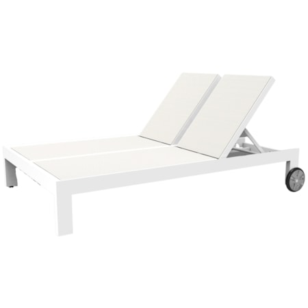 Upholstered Double Chaise