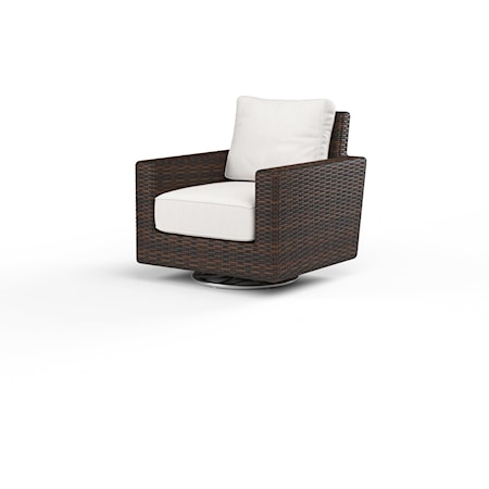 Outdoor Swivel Rocker Club Chair