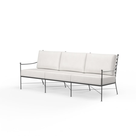 Outdoor Cushioned Sofa