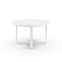 Contemporary Round Dining Table