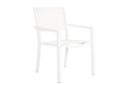 Contemporary Outdoor Sling Dining Chair