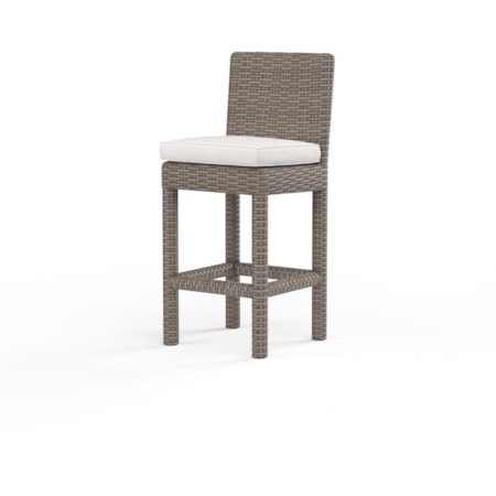 Outdoor Resin Wicker Counter Stool