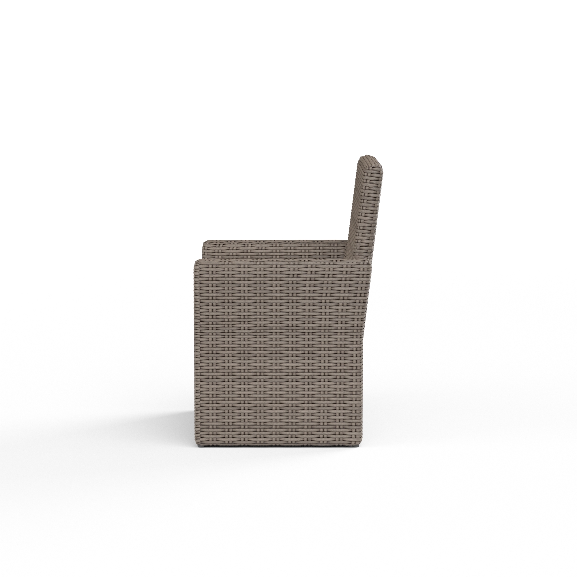 Outdoor Resin Wicker Dining Armchair