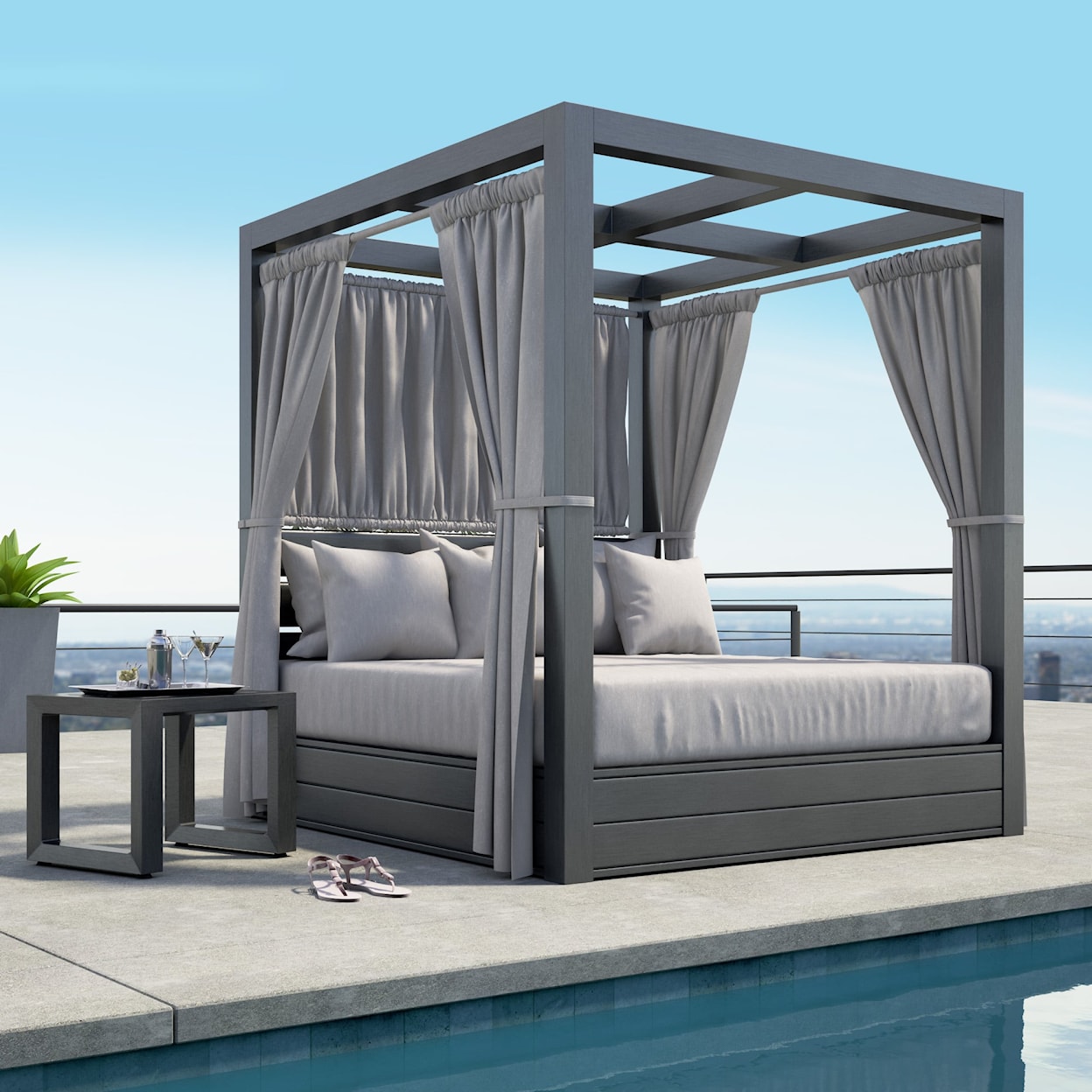 Sunset West Redondo Outdoor King Size Daybed