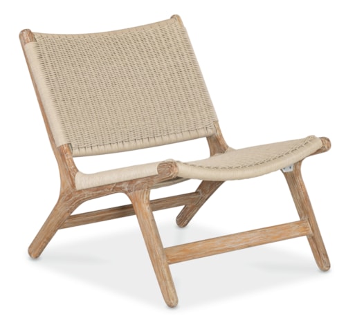 Contemporary Outdoor Armless Club Chair