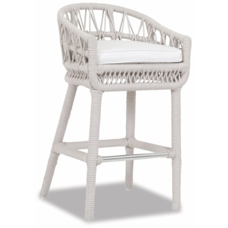 Outdoor Rope Barstool