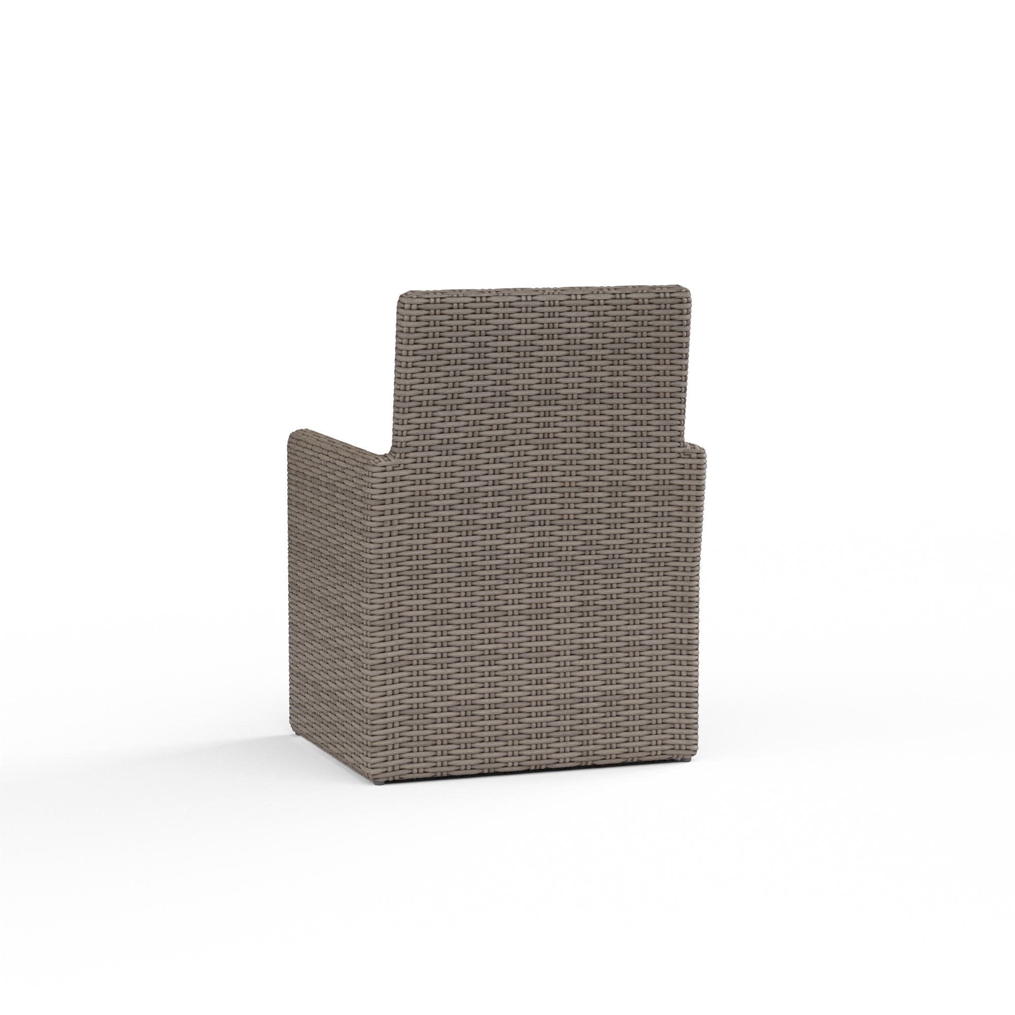Outdoor Resin Wicker Dining Armchair