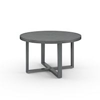 Contemporary Outdoor 50" Round Dining Table