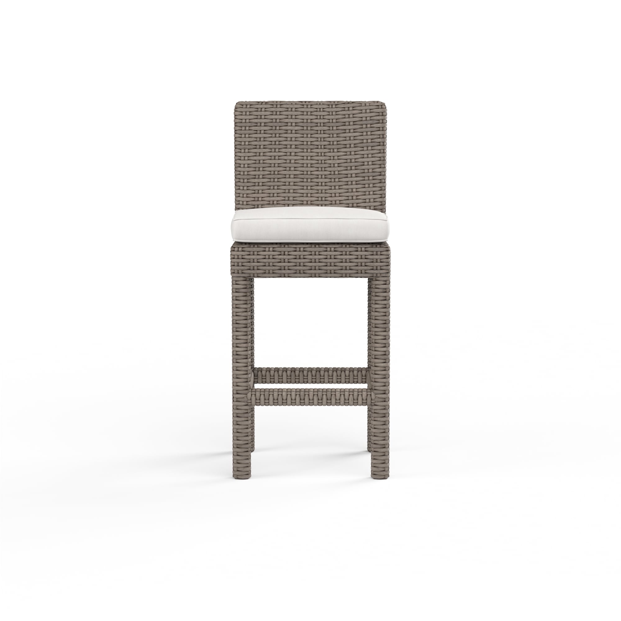 Outdoor Resin Wicker Barstool