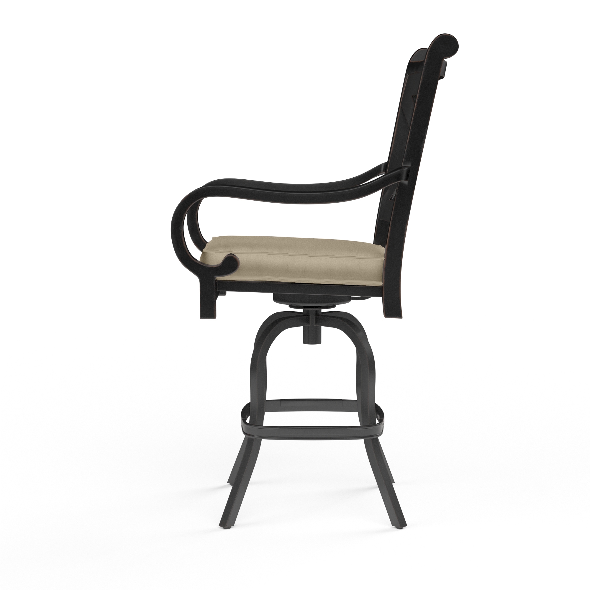 X-Back Counter Stool w/Seat Cushion