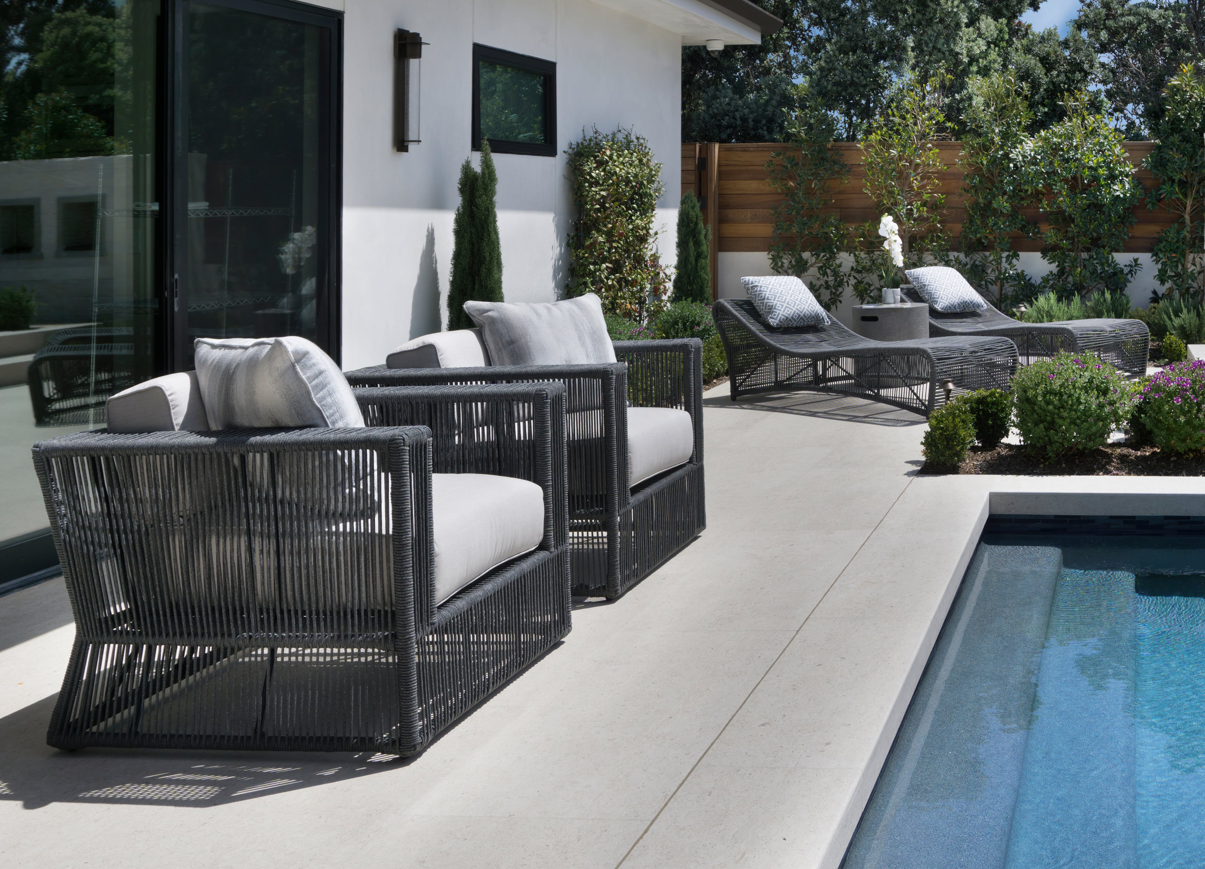 Sunset West Milano Cushionless Chaise