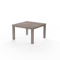 Transitional Outdoor 48" Square Table