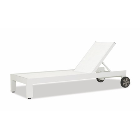 Outdoor Adjustable Sling Chaise