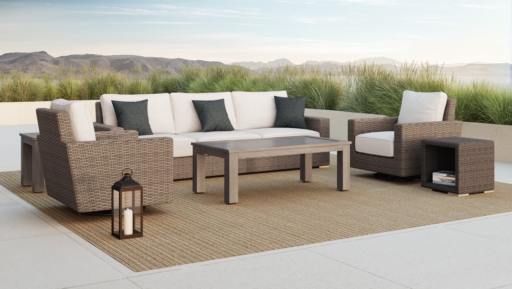 Outdoor End Table