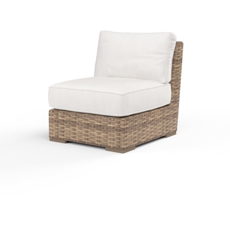 Outdoor Armless Club Chair
