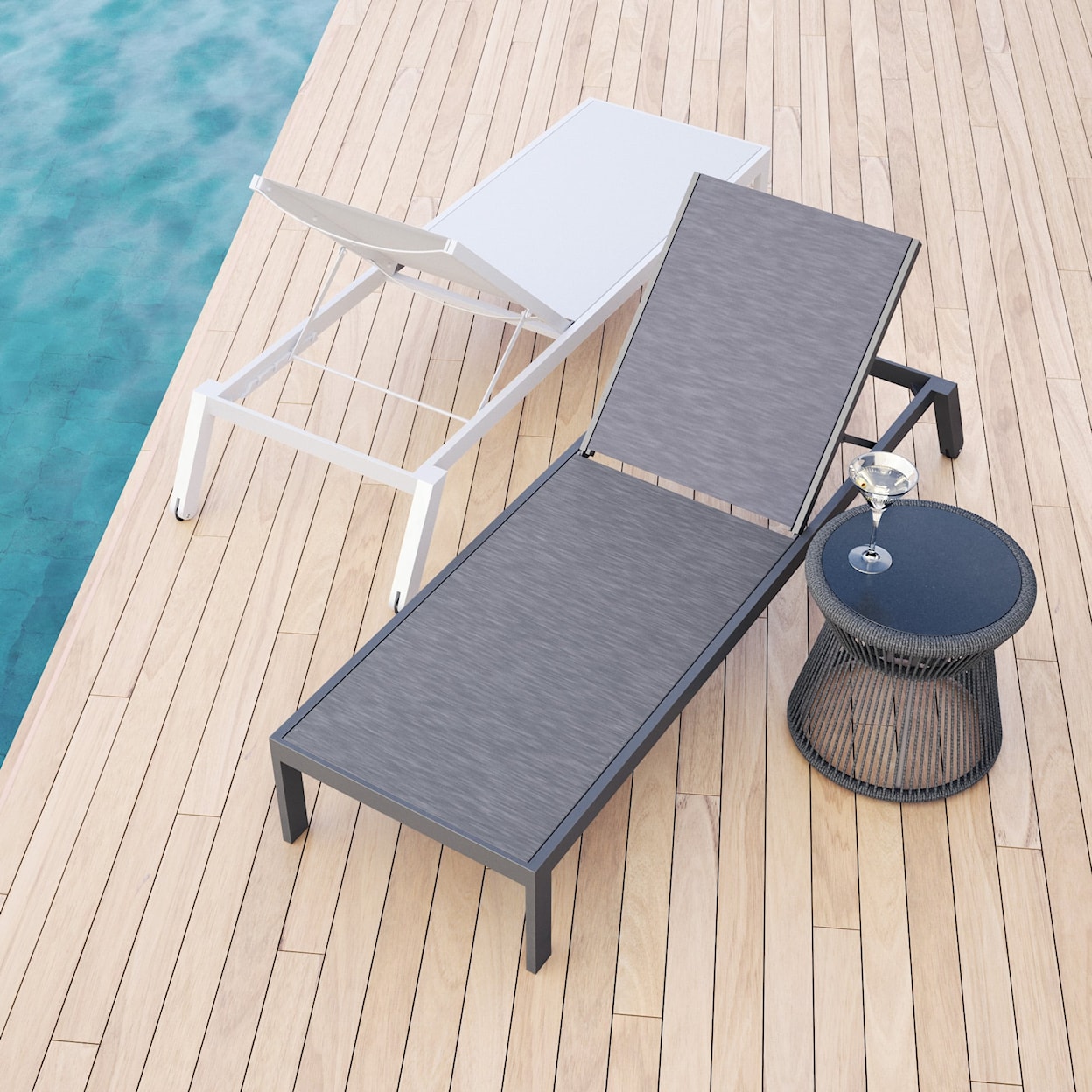Sunset West Naples Outdoor Chaise