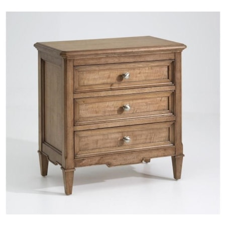 Three Drawer Nightstand