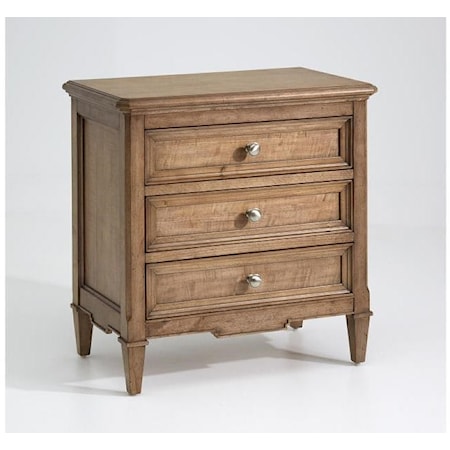 Three Drawer Nightstand