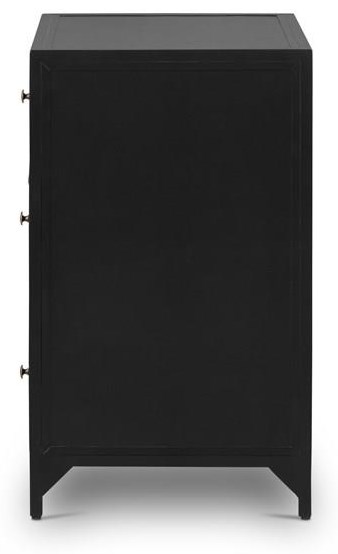 Black Iron Nightstand