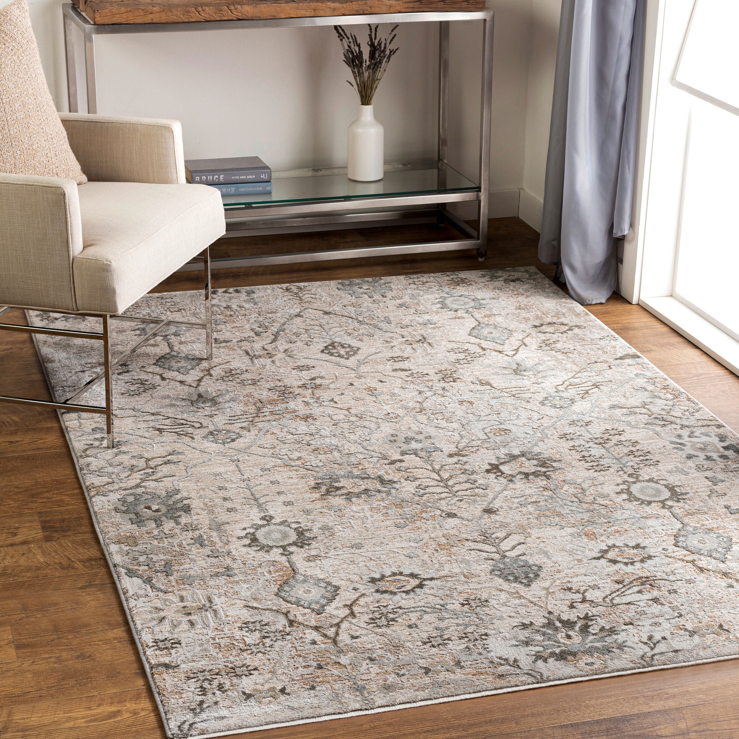 Taupe, Beige10X13'11" rug