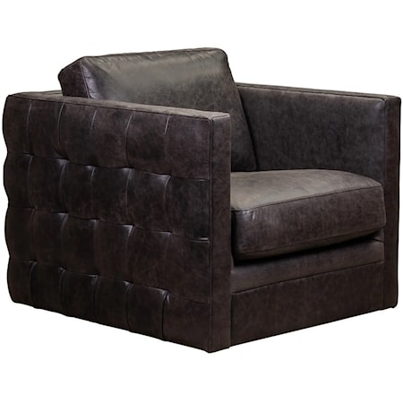 Tufted Swivel Chair