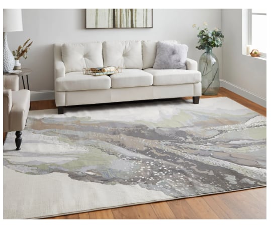 Gray Multi 7 x 10 Rug