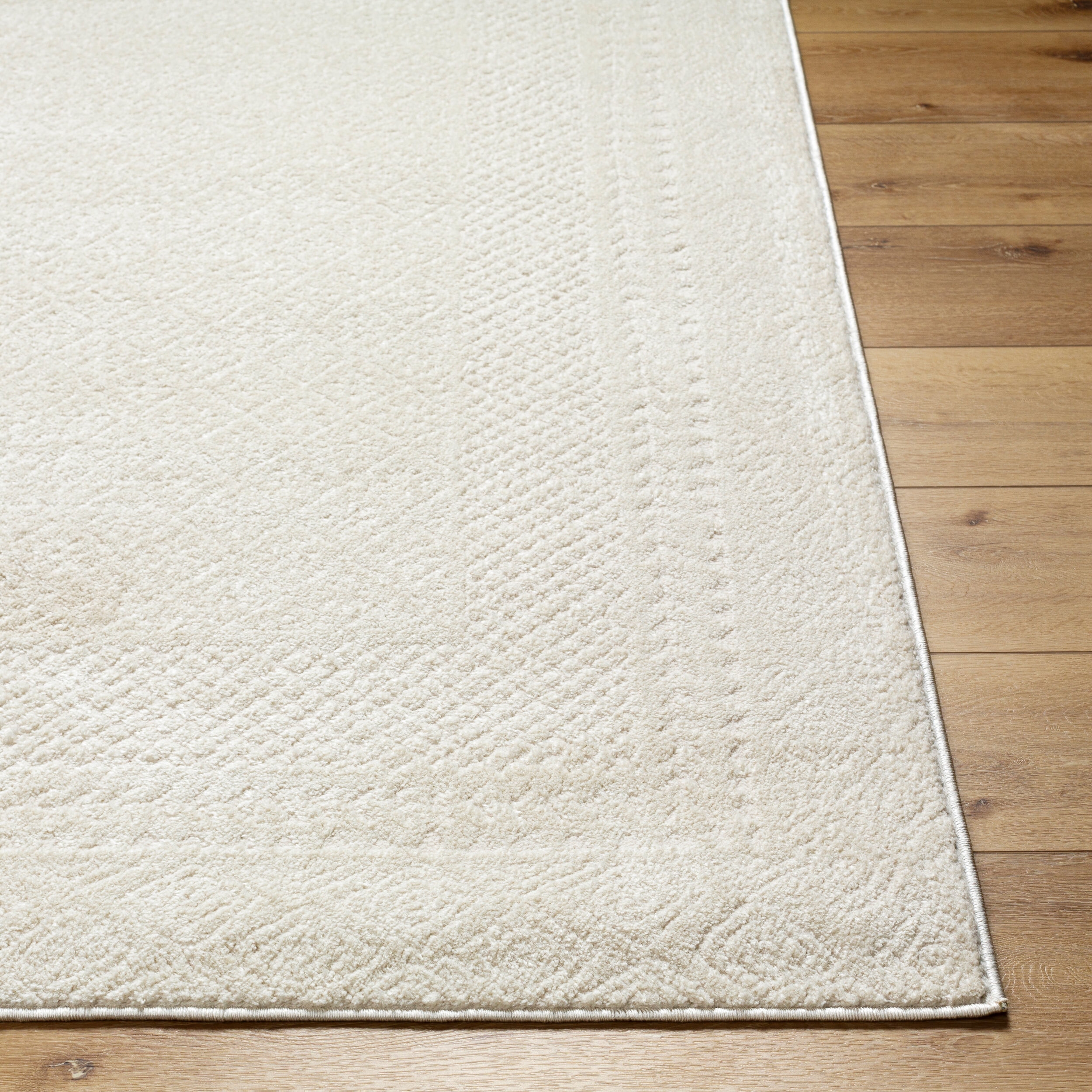 Ivory, Off-White 9'2"X12 Rug