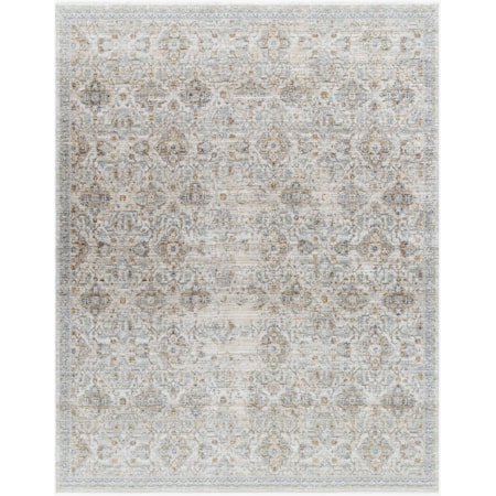 Taupe, Charcoal 7'10X10 Rug