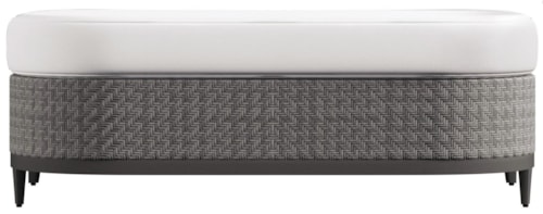 Captiva Large Outdoor Ottoman