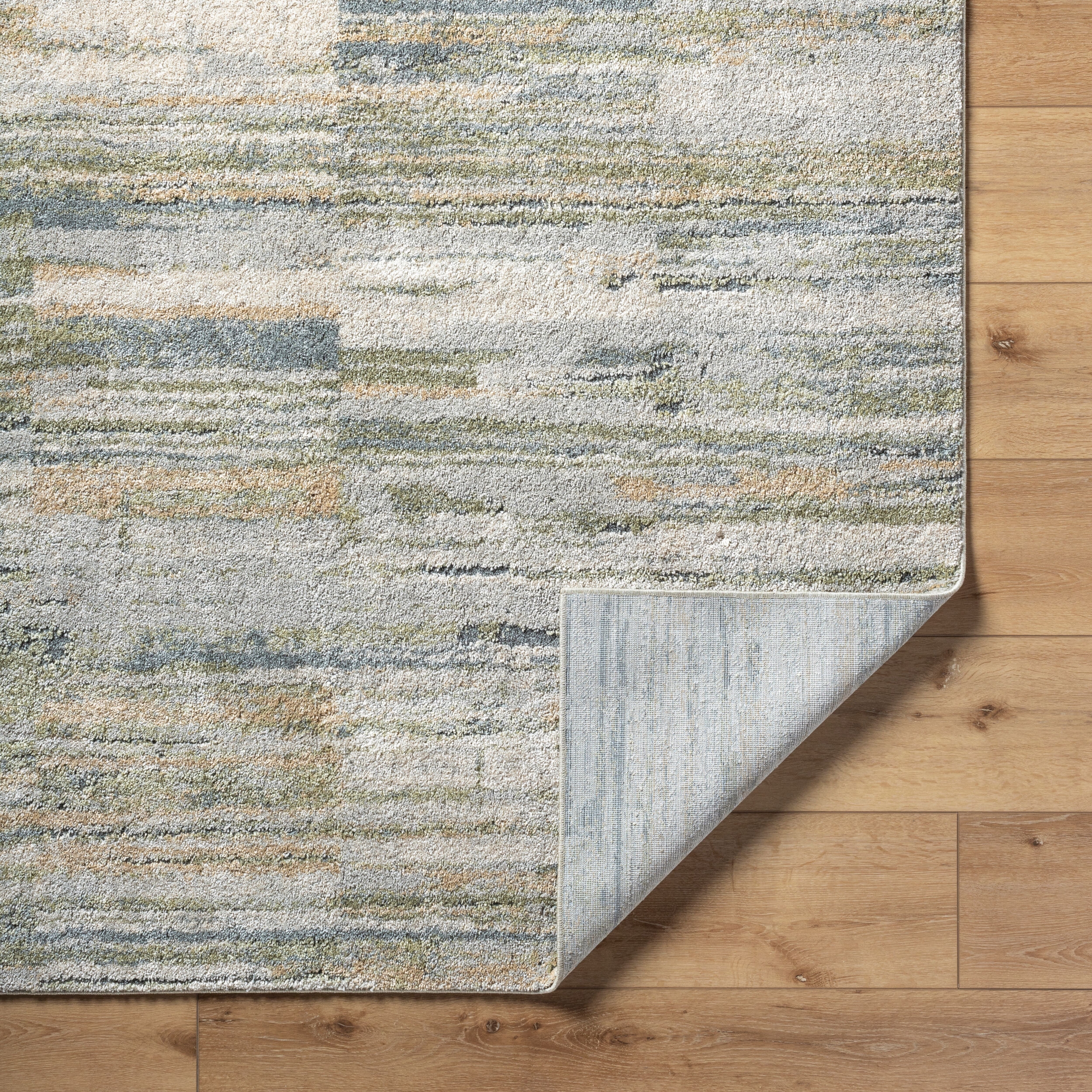 Gray, Beige,Olive7'10X10 Rug