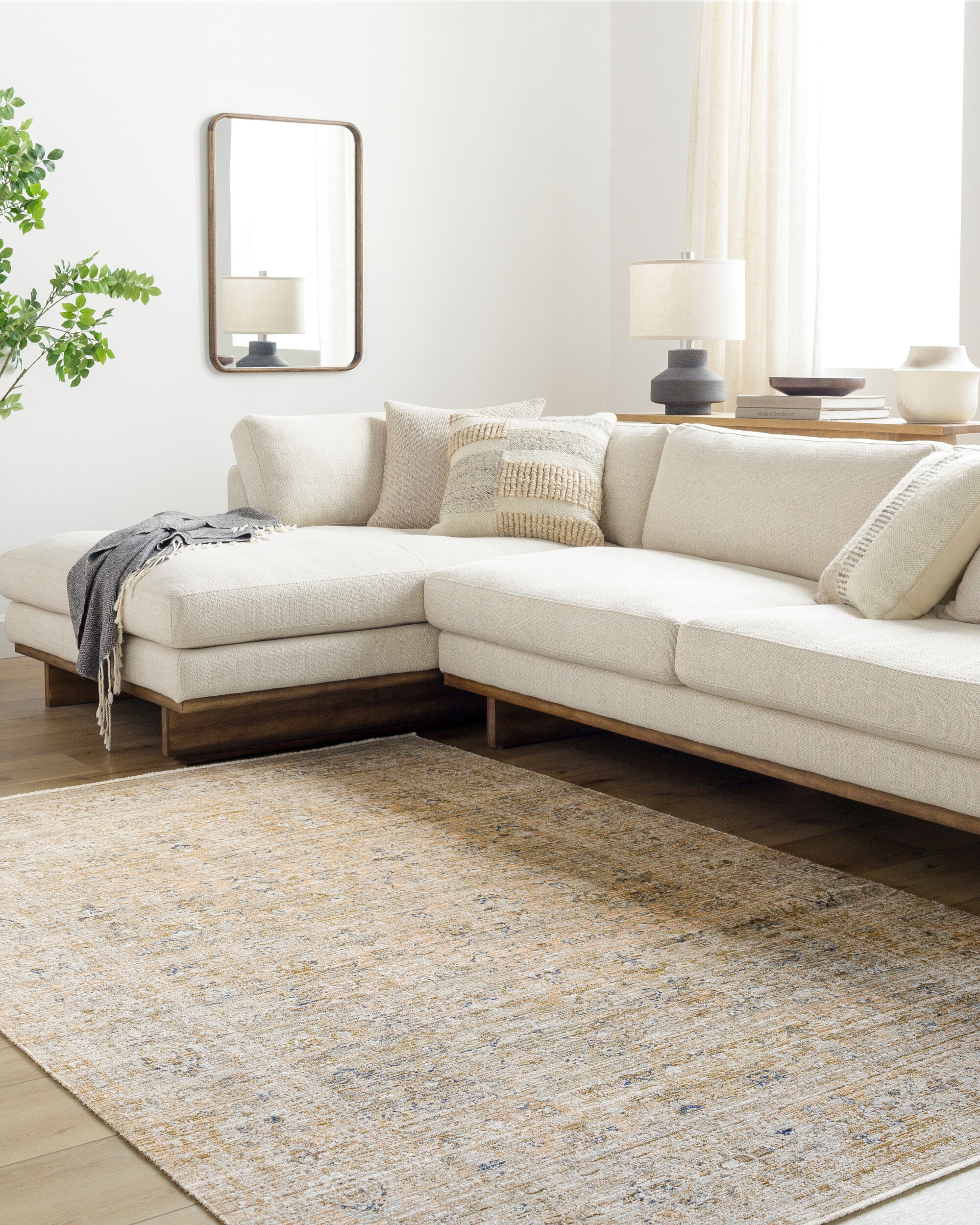 Brown, Taupe 7'10"X10 Rug