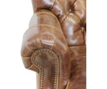 Harrison Custom Leather Carolina Custom Leather Rugby Club Chair