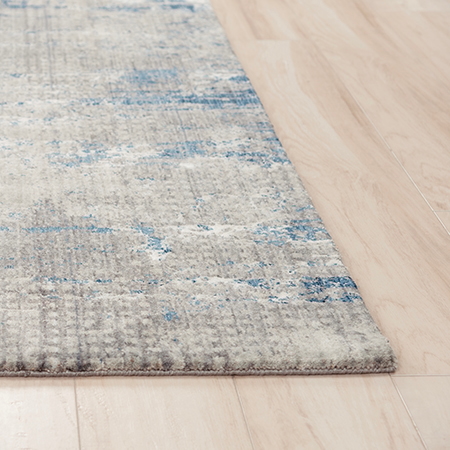 GRAY BLUE 8X10 RUG