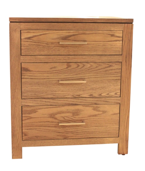 Three Drawer Nightstand