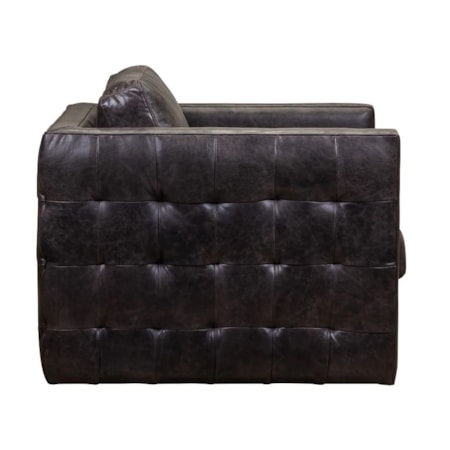 Tufted Swivel Chair